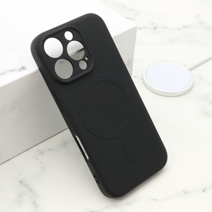 Slika od Futrola VELVET TOUCH MagSafe za iPhone 16 Pro (6.3) crna