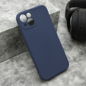 Slika od Futrola VELVET TOUCH za iPhone 13 (6.1) tamno plava