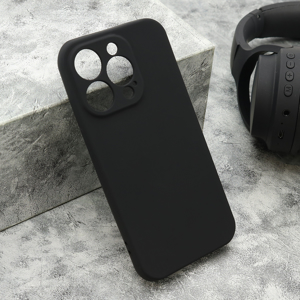Slika od Futrola VELVET TOUCH za iPhone 15 Pro (6.1) crna