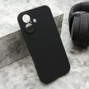Slika od Futrola VELVET TOUCH za iPhone 16 (6.1) crna