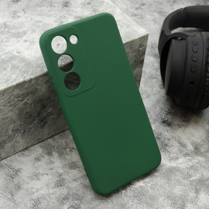 Slika od Futrola VELVET TOUCH za Samsung S911B Galaxy S23 5G tamno zelena