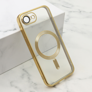Slika od Futrola CAMERA PROTECT MagSafe za iPhone 16E (6.1) zlatna