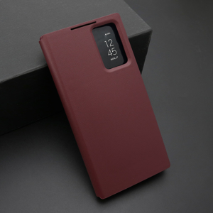 Slika od Futrola BI FOLD Smart Window za Samsung S918B Galaxy S23 Ultra 5G bordo