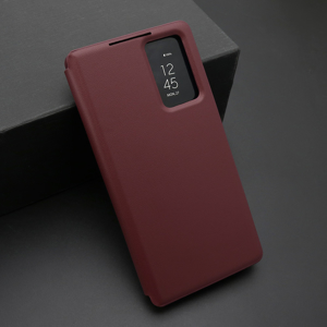 Slika od Futrola BI FOLD Smart Window za Samsung S938B Galaxy S25 Ultra 5G bordo