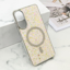 Slika od Futrola GLAM GLOW MagSafe za Samsung S937B Galaxy S25 Edge 5G srebrna