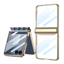Slika od Futrola LINES II za Samsung F751B Galaxy Z Flip 7 5G zlatna (GKK case)