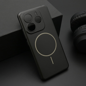 Slika od Futrola PURE MATTE MagSafe za Xiaomi Redmi Note 14 4G (Global) crna