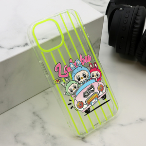 Slika od Futrola PRINT PARTY za iPhone 15 (6.1) zuta LBB004