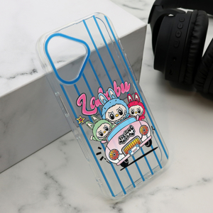 Slika od Futrola PRINT PARTY za iPhone 16 (6.1) plava LBB004