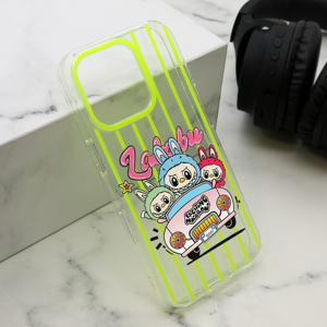 Slika od Futrola PRINT PARTY za iPhone 16 Pro (6.3) zuta LBB004