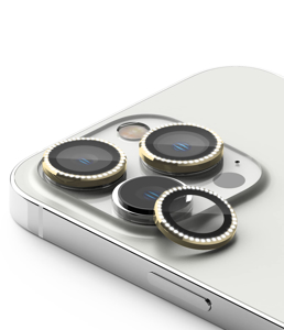 Slika od Zastita za kameru DIAMOND za iPhone 16 Pro (6.3)/16 Pro Max (6.9) zlatna