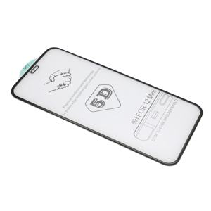 Slika od Folija za zastitu ekrana GLASS 5D za Iphone 12 Mini (5.4) crna