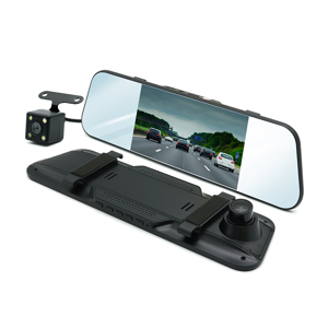 Slika od Auto kamera L1031 dual lens za retrovizor + rikverc kamera