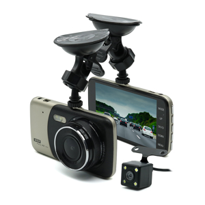 Slika od Auto kamera T652 dual lens crna