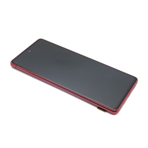 Slika od LCD za Samsung G780 Galaxy S20 FE + touchscreen + frame red Full ORG EU