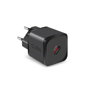 Slika od Kuciste punjaca SBS M3 Type C GaN 30W crno (TETRGAN1C30W)