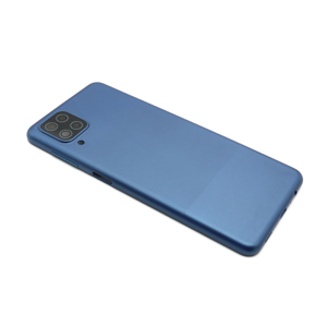 Slika od Poklopac baterije za Samsung A125F Galaxy A12 blue + staklo kamere (NO LOGO)