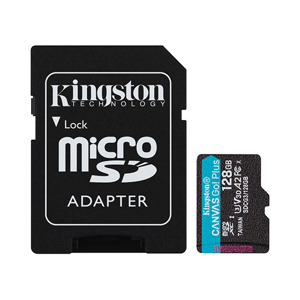 Slika od Memorijska kartica Kingston Canvas Go 128 GB 170MB/s 4K sa adapterom SDCG3/128GB
