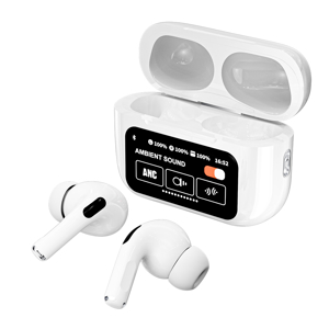 Slika od Slusalice bluetooth DS86 ANC/ENC TWS sa LED ekranom bele