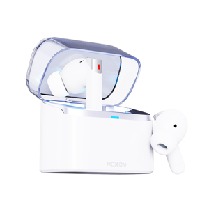 Slika od Slusalice bluetooth Moxom MX-TW74 ANC bele