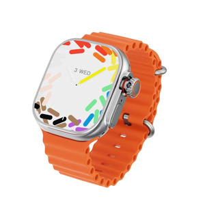 Slika od Smart watch 4G Network WATCH ULTRA sivi (narandzasta narukvica)