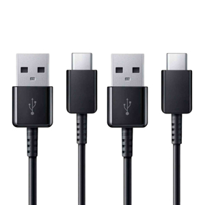 Slika od Samsung kabl set 2xUSB Type C crni 1.5m EP-DG930-MBE FULL ORG