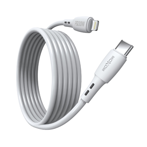 Slika od USB data kabal Moxom MX-CB133 PD 30W Type-C na lightning 2m beli