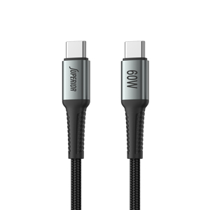 Slika od USB data kabal Superior SU-K102 pleteni Fast 60W 3A Type-C na Type-C 1m crni
