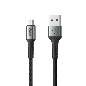 Slika od USB data kabal Superior SU-K104 pleteni Fast 12W 2.4A USB A na Micro 1m crni