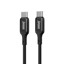 Slika od USB data kabal Superior SU-K105 Cink 60W 3A Type-C na Type-C 1m crni