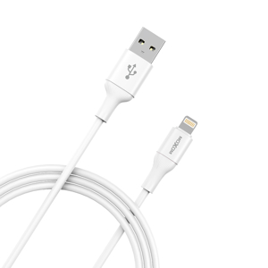 Slika od USB data kabal Moxom MX-CB296 3A Lightning beli
