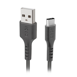 Slika od USB data kabal SBS M2 USB-A na Type C 1m crni (TECABLETYC1KPOS)