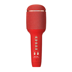 Slika od Mikrofon bluetooth WS-900 crveni